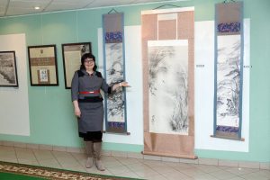 Выставка Школы японской живописи Ирины Левашевой в галерее Федеральной таможенной службы